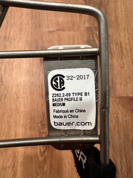 Bauer Profile III Cage Medium