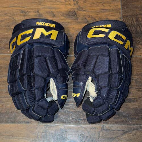 Mackenzie Maceachern Springfield T-Birds CCM CL 13 Pro Stock Game Used Gloves
