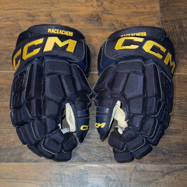 Mackenzie Maceachern Springfield T-Birds CCM CL 13 Pro Stock Game Used Gloves
