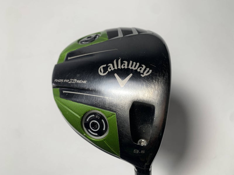 Callaway Razr Fit Xtreme Driver 9.5* Aldila Trinity 65g Stiff Graphite Mens RH