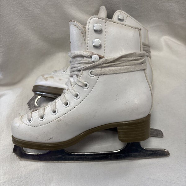 Girls Junior Youth Size 12 Jackson Glacier 170 Figure Ice Skates