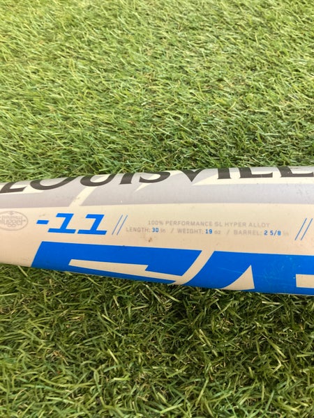 2018 Louisville Slugger Solo 618 Bat USABat Certified (-11) Alloy 19 oz 30" (Used)