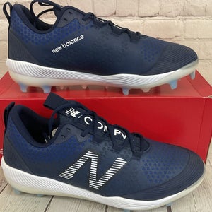 New Balance LCOMPTN3 FuelCell COMPv3 Men's Baseball Cleats Blue White US 13 D