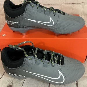 Nike CZ5920 001 Womens Hyperdiamond 4 Pro Metal Baseball Cleats Black Grey US 11