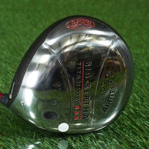 CALLAWAY BIG BERTHA TITANIUM 454 DRIVER S2H2 RCH 65W FIRM FLEX 9° RH ~ MINTY!!