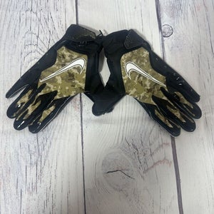 Nike Vapor Jet 6.0 Football Receiver Gloves Salute to Service Camo Medium