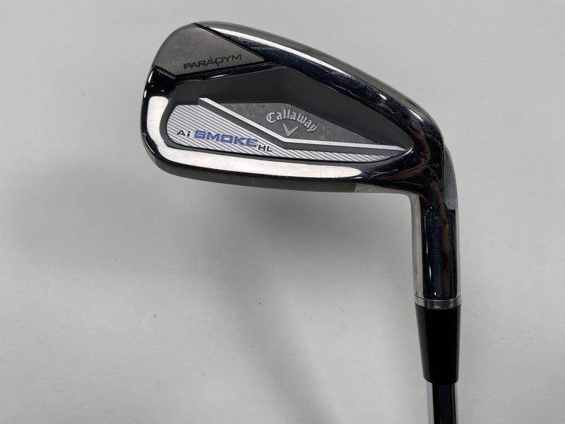Callaway Paradym Ai Smoke HL Single 7 Iron Fitter 2* Up Elevate 95g Stiff RH