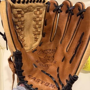 Easton 13” Natural Elite Softball Glove for the Right Handed Thrower - NES13