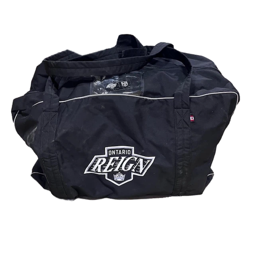 4orte Hockey Bag - Used Pro Stock Hockey Bag - Ontario Reign (Black)