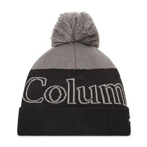 Columbia Polar Powder II CU0740-023 Beanie Unisex Black Gray Stretch Cap LW436