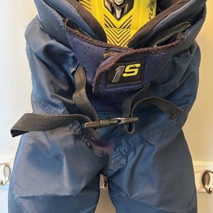 Junior Large Bauer Supreme 1S Hockey Pants (Used)
