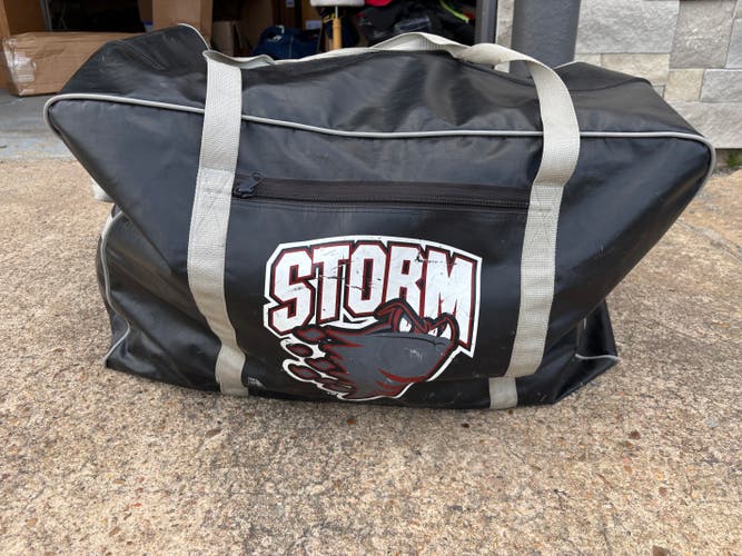 OHL Guelph Storm Player Equipment Bag Black 31239