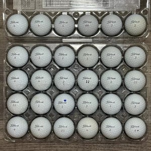 30 Titleist Pro V1x Golf Balls - 2023-2024 Model, 4A Near Mint Condition Only