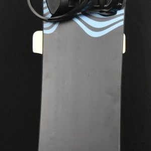 NEW EVOL LOGO SNOWBOARD SIZE 154CM WITH LARGE BINDINGS