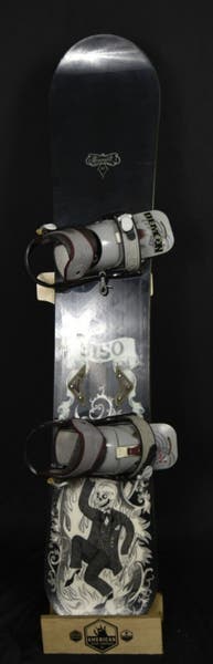 5150 MOVEMENT SNOWBOARD SIZE 154 CM WITH BURTON LARGE BINDINGS