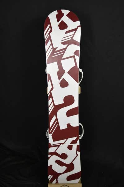 K2 ANAGRAM SNOWBOARD SIZE 155 CM WITH NEW CHANRICH LARGE BINDINGS