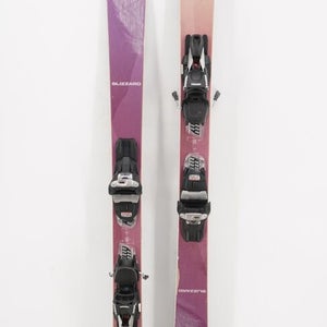 Blizzard Black Pearl 78 Womens Demo Skis with Bindings - 163 cm Used