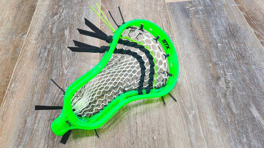 MIDFIELDER POCKET: New STX Stallion 1K Prism Slime Any Custom Stringing Lime ECD HERO 4.0 MESH