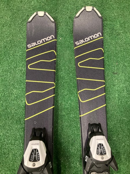 Salomon Shortmax 125 cm All Mountain Skis With Bindings Max Din 10