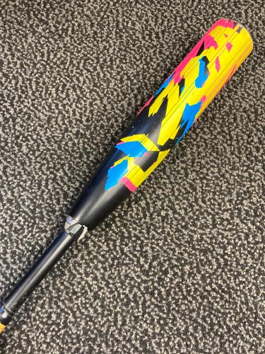 Used USSSA Certified 2023 DeMarini Zoa Glitch Composite Bat 29" (-10)