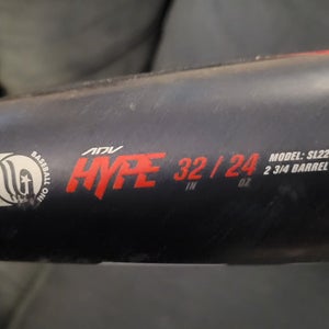 2022 Easton ADV Hype USSSA Certified Bat (-8) Composite 24 oz 32" (Used)