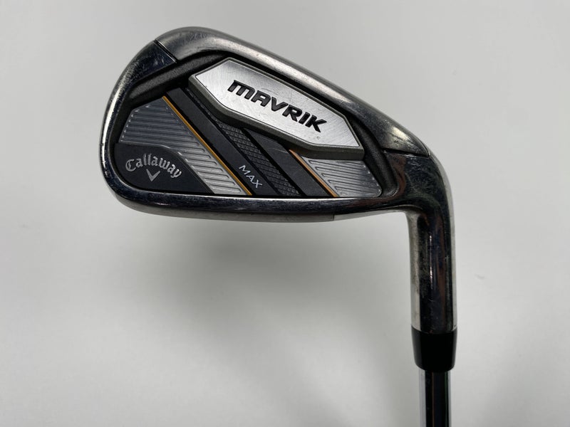 Callaway Mavrik Max Single 7 Iron KBS Max 80g Regular Steel Mens RH