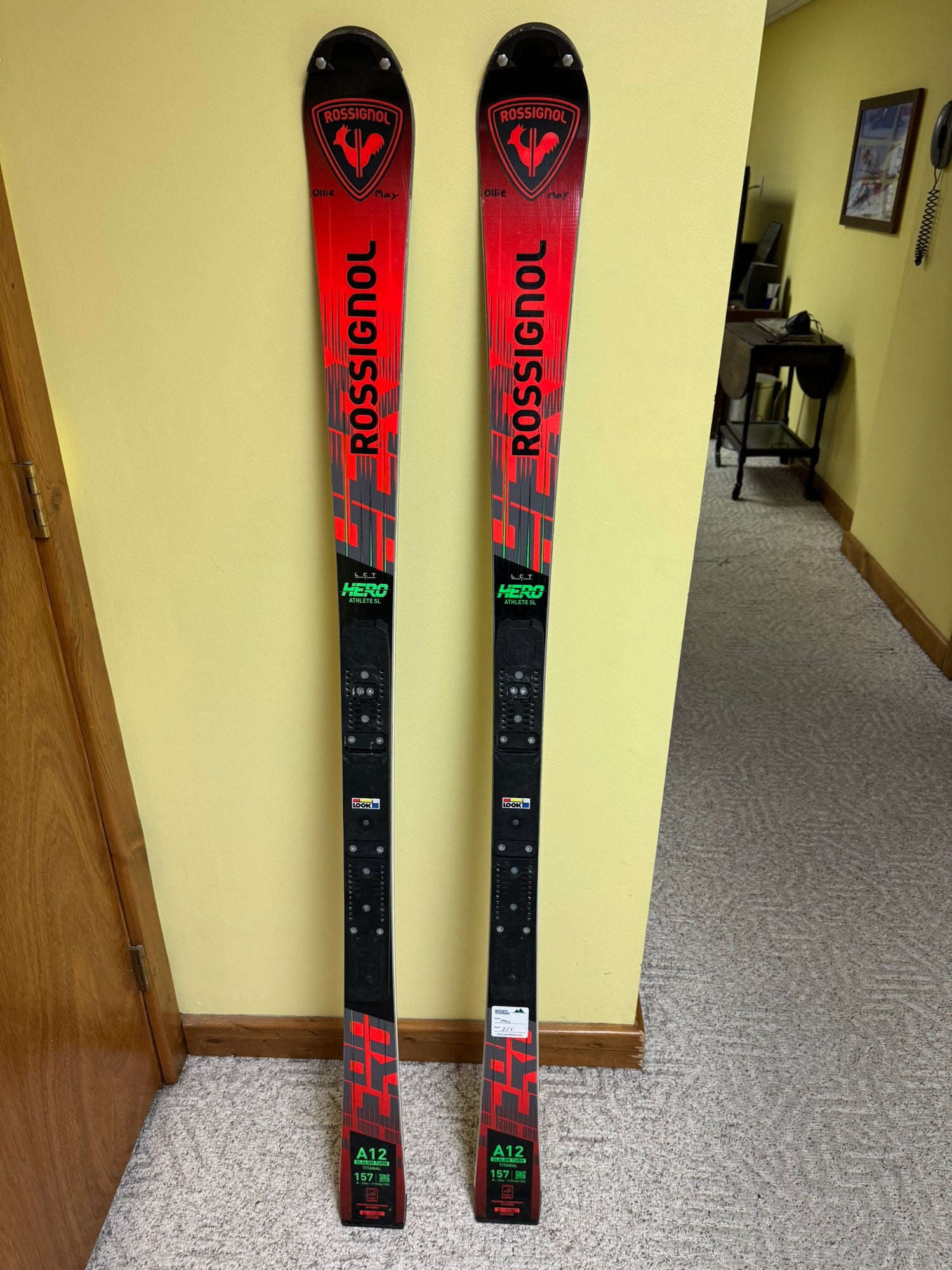 2024 Rossignol 157 cm Racing Hero FIS SL Pro Without Bindings
