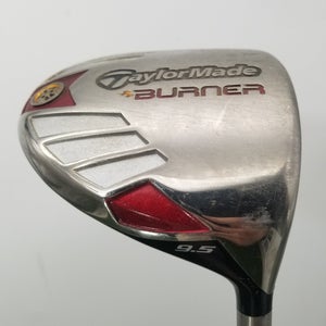 2007 TAYLORMADE BURNER TP DRIVER 9.5* STIFF MITSUBUSHI REAX SUPERFAST 65 FAIR