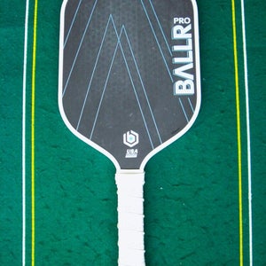 BALLR Pickleball Pro Paddle Toray T700 Raw Carbon Fiber MINT