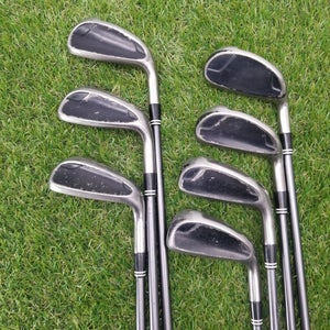 2010 CLEVELAND HB3 IRON SET 4-PW,SW (NO 9 IRON) REGULAR ULTRALITE 65G FAIR