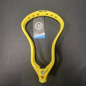 New Warrior Evo QX-O unstrung Lacrosse Head - Rad yellow