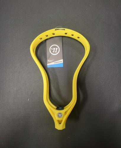 New Warrior Evo QX-O unstrung Lacrosse Head - Rad yellow