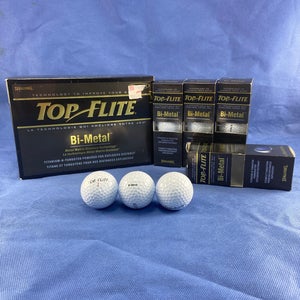 Top Flite 12 Pack Bi-Metal Golf Balls