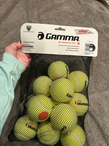 NWT- gamma stage 2 Orange Dot (one Dozen)