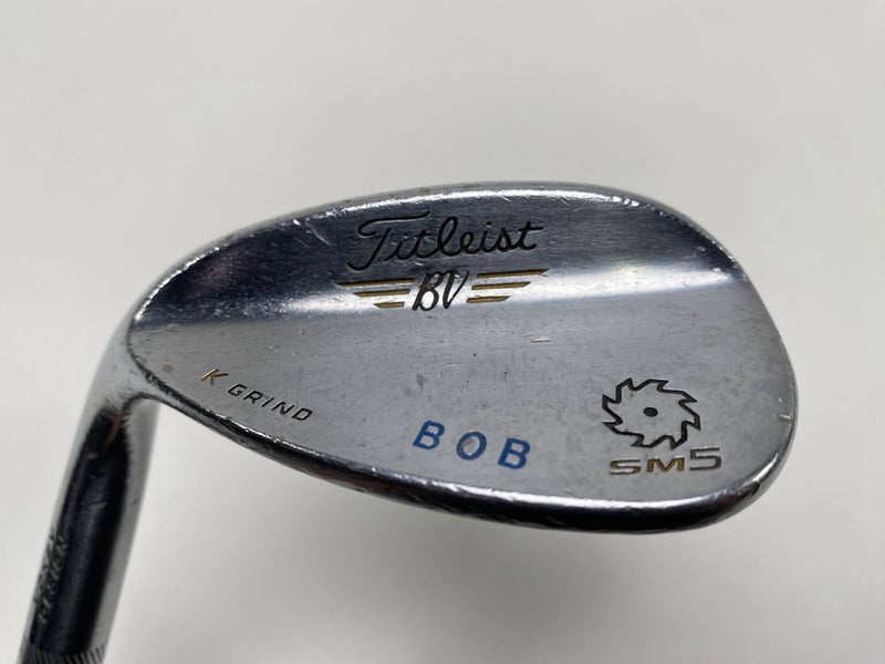 Titleist Vokey SM5 Tour Chrome 60* 11 K-Grind True Temper DG S200 Wedge LH
