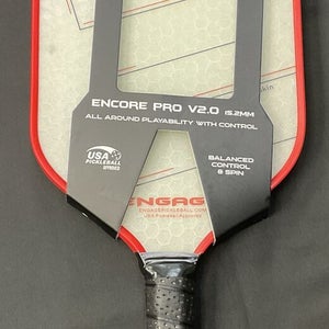 Engage Encore Pro V2.0 15.2mm (Red) Pickleball Paddle