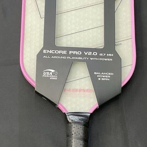 Engage Encore Pro V2.0 15.2mm (PNK) Pickleball Paddle