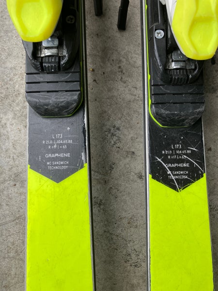 HEAD GS World Cup Rebels Skis With Bindings, 173 cm | SidelineSwap