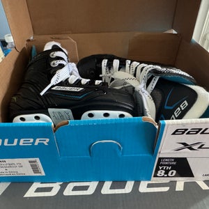 Bauer X-LP Hockey Skates Youth Regular Width 8 (New)