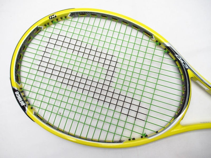 **NOS** PRINCE EXO3 REBEL 95 TENNIS RACQUET (4 3/8) LONG STORAGE. PRE-STRUNG
