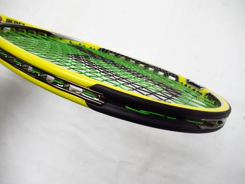**NOS** PRINCE EXO3 REBEL 95 TENNIS RACQUET (4 3/8) LONG STORAGE. PRE-STRUNG