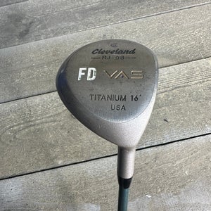 Cleveland FD VAS Titanium 16° RJ-96 Wood Regular Flex Graphite 43” RH