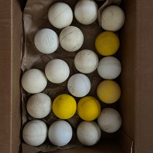 Lacrosse Balls Lot Of 18