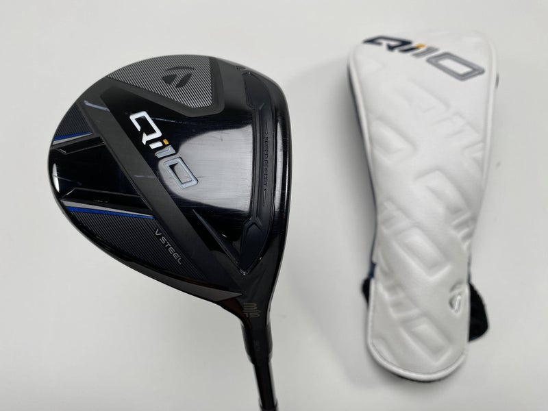 TaylorMade Qi10 3 Fairway Wood 15* Fujikura Ventus Blue TR 6-S Stiff RH HC