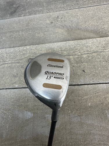 Cleveland Quadpro 13° 3 Fairway Wood 44” RH Reguslr Graphite Shaft