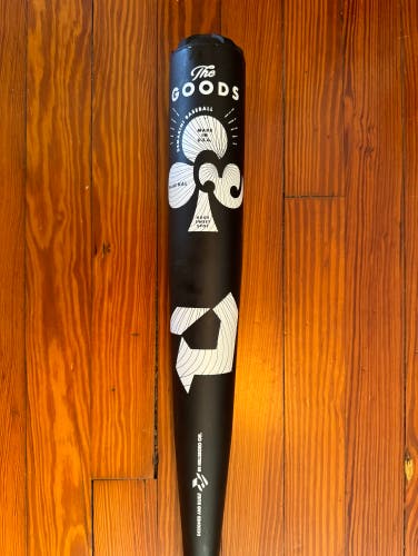 2022 DeMarini BBCOR Certified The Goods One Piece (-3) Alloy 30 oz 33" (Used) (Like Brand New)