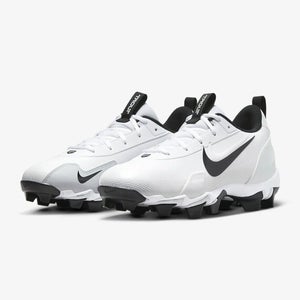 new men's 9 Nike Force Trout 9 Keystone Molded Baseball Cleats white/Black FB9728-100