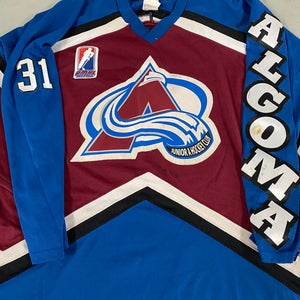 Algoma Avalanche JrA goalie jersey