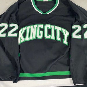 King City SS mens large hockey jersey