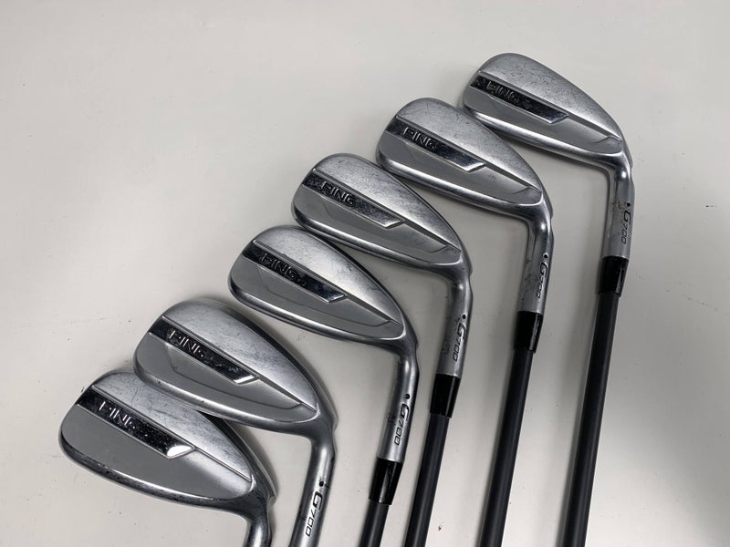 Ping G700 Iron Set 5-PW Black Dot Fujikura Pro 95i 95g Stiff RH +1.5''